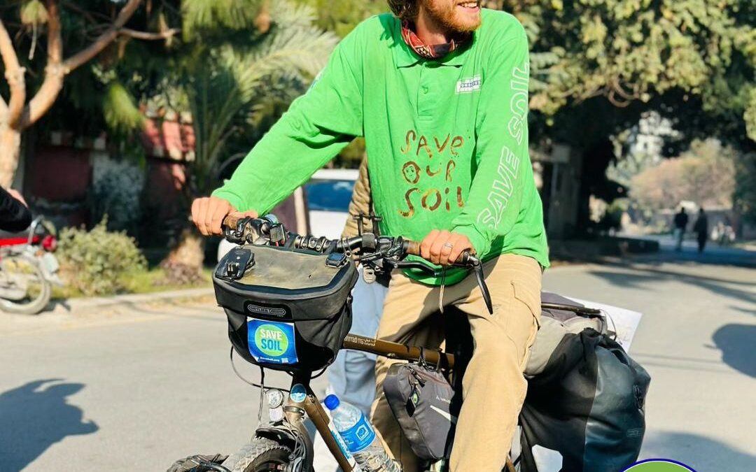 Konstantin Zulske – Cycling Across Continents For 15,000-km to #SaveSoil